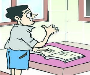 The preparations for the examinations without copying huge crash